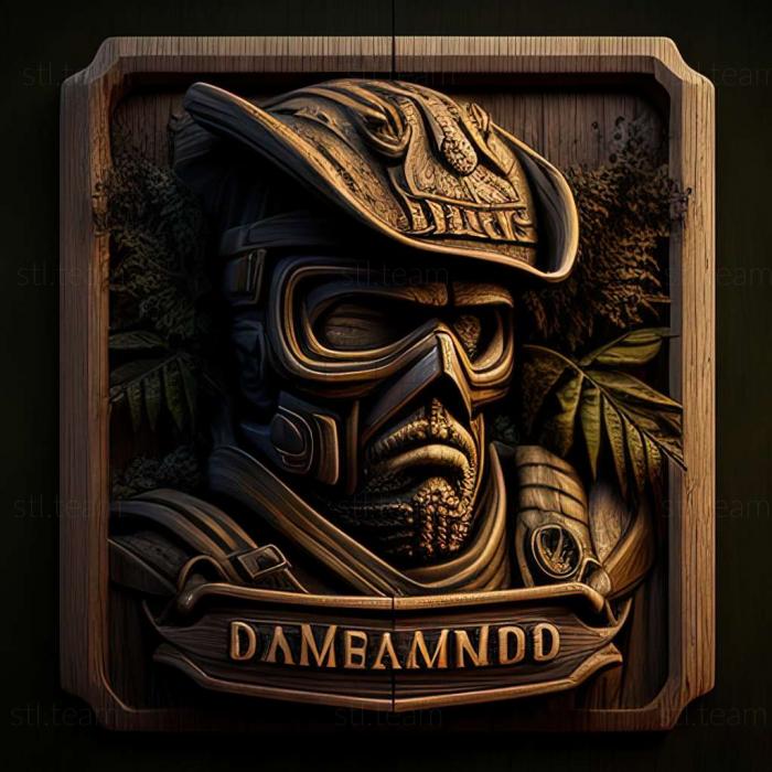 3D model Commandos 2  HD Remaster game (STL)